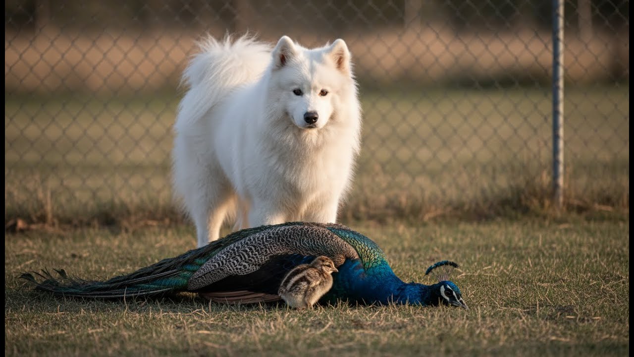Brave Dog Saves Mother Peacock From Barbed Wire Heartbreaking Story