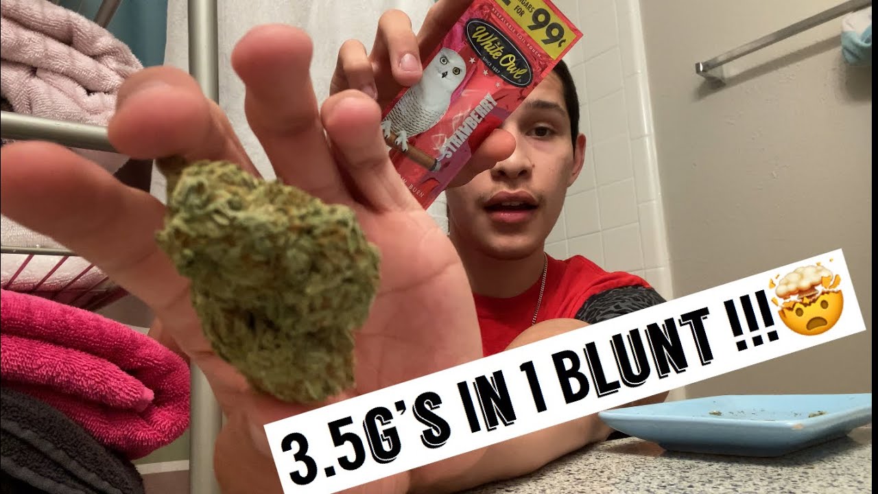 How To Roll A Cuban Blunt ( 8th in 1 blunt !! )