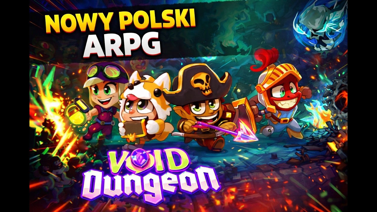 Nowy polski pixelowy aRPG&ndash;czy Void Dungeon ma potencjał? I Void Dungeon Demo PL #better. publishing