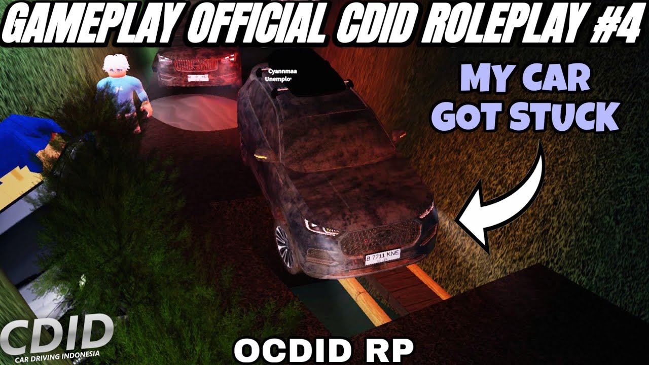 GAMEPLAY AND OFFROAD IN OFFICIAL CDID ROLEPLAY | CAR DRIVING INDONESIA 