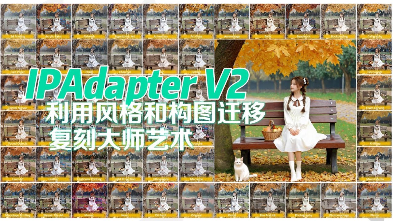ComfyUI+IPAdapter: 利用V2版本的风格和构图迁移功能复刻大师艺术，详解插件的更新、旧工作流修复以及参数选择