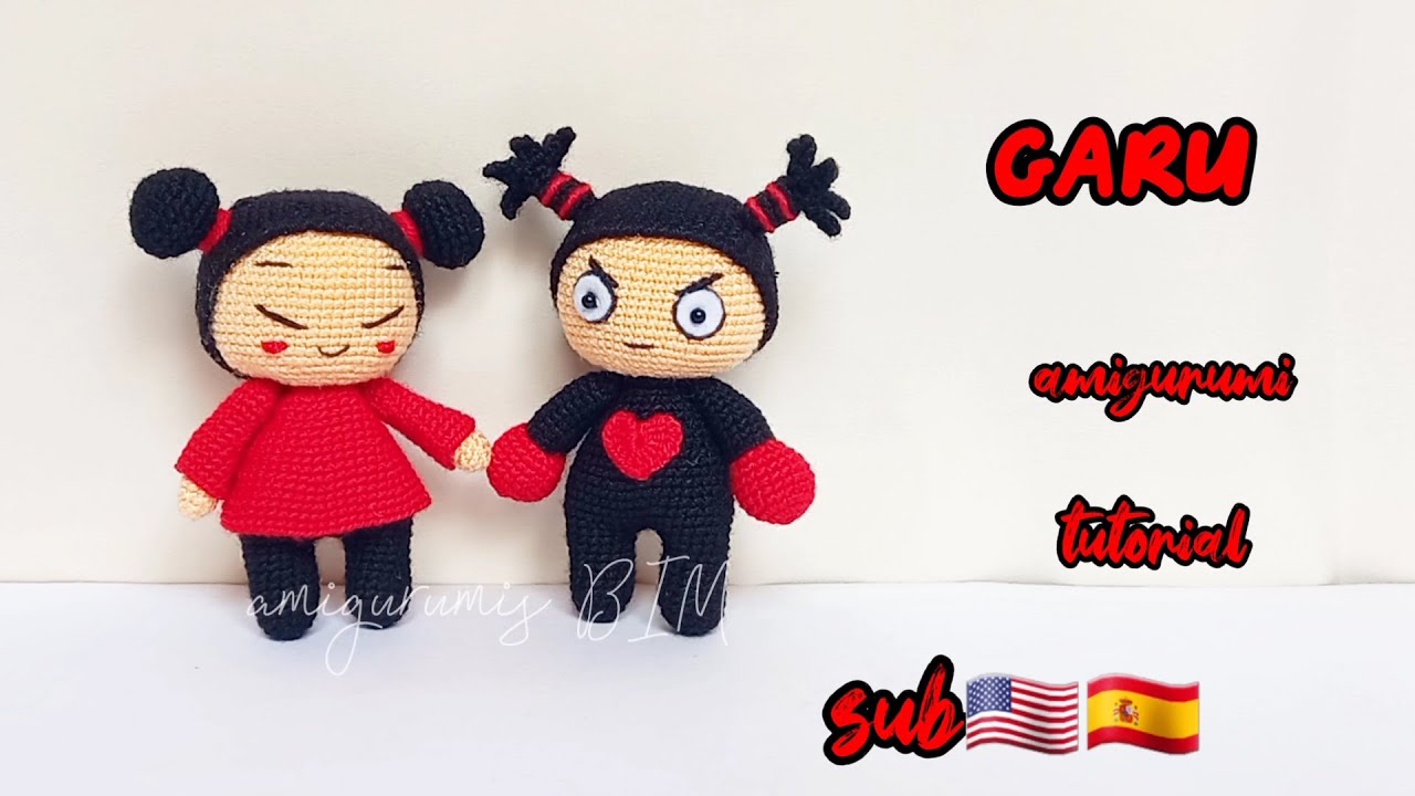 ГАРУ #amigurumi #facil SUB ING- ESP #puccaxgaru💗