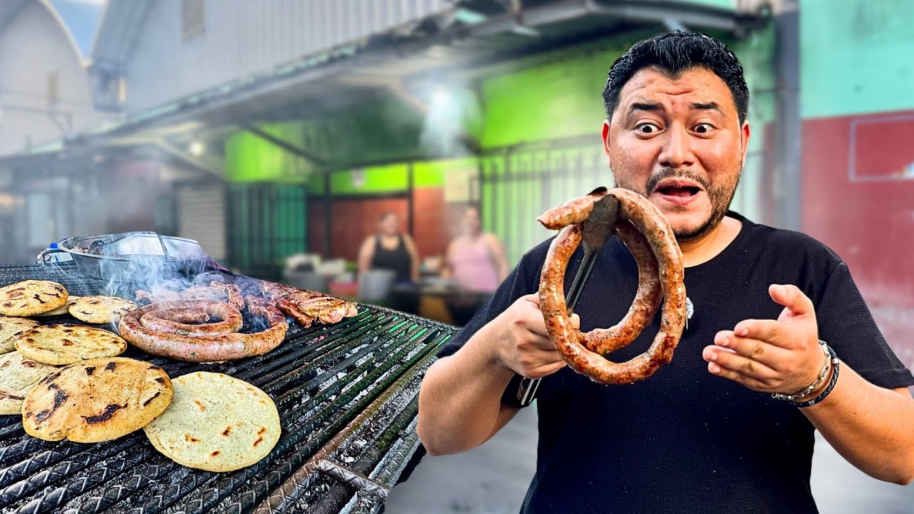 RICOS CHORIZOS ESPECIALES Y UNICOS en EL SALVADOR | San Juan Nonualco