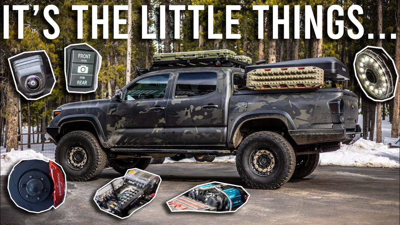 TACOMA MODS — 283-й раунд обновлений для моей Toyota Tacoma TRD OR Overland Build 2016 года