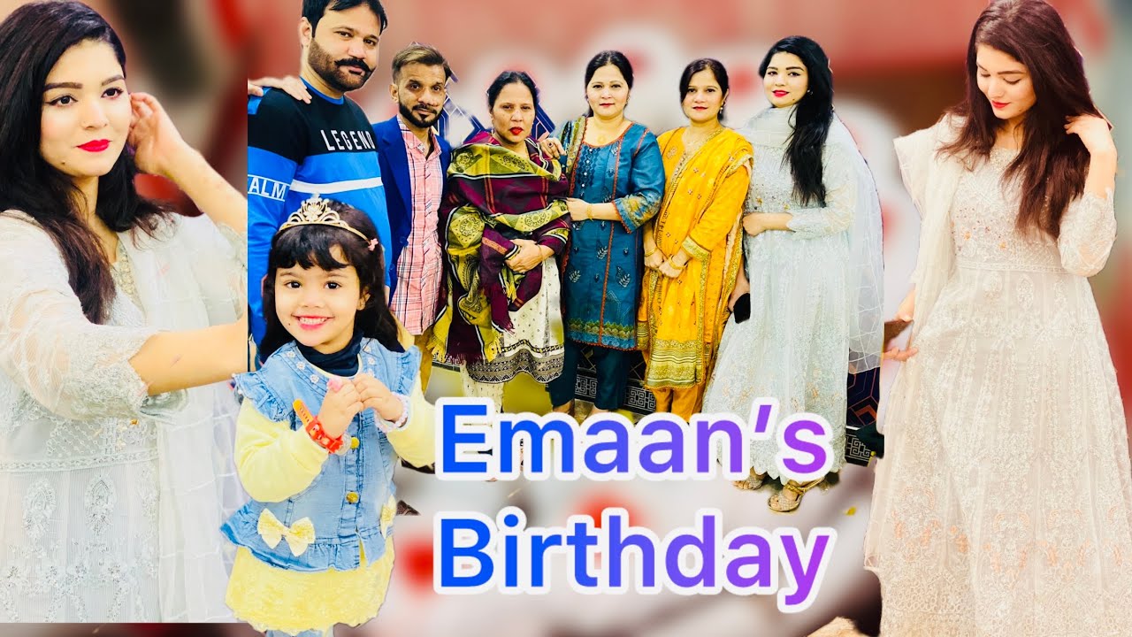 Emaan’s Birthday Celebration| Sidraworld| Sidravlogs | Birthdayvlog
