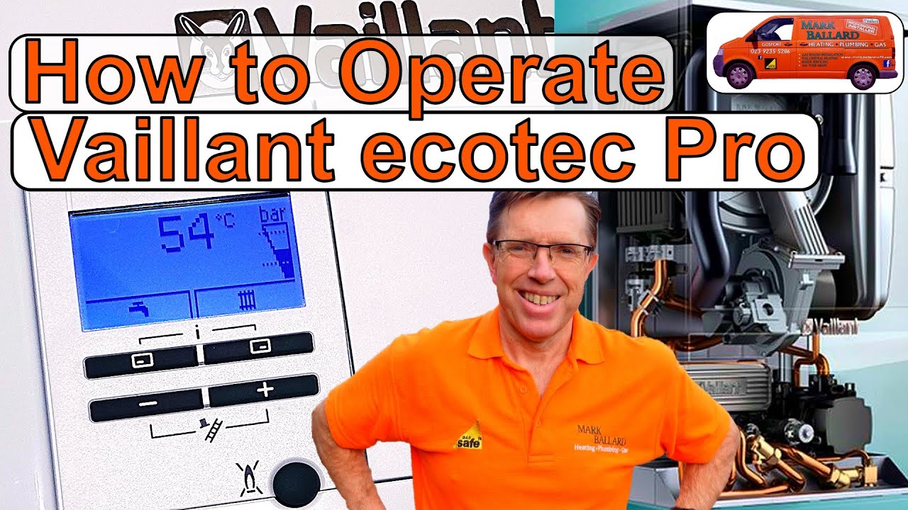 Как эксплуатировать комбинированный котел Vaillant ecotec Pro, регулировать горячее водоснабжение...