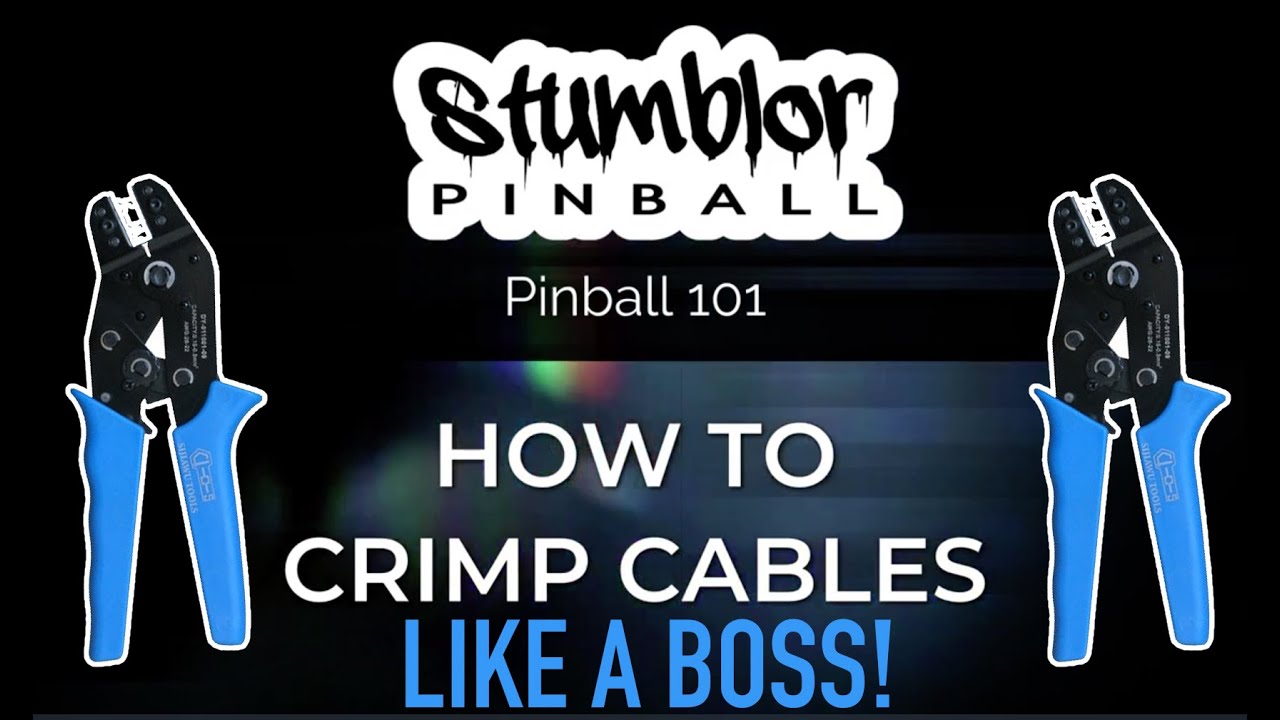How to crimp pinball ribbon & molex cables - like a boss!