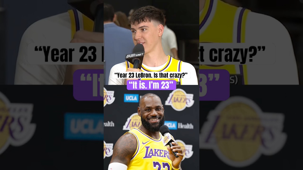 Jake LaRavia was born LeBron's rookie year 🤯