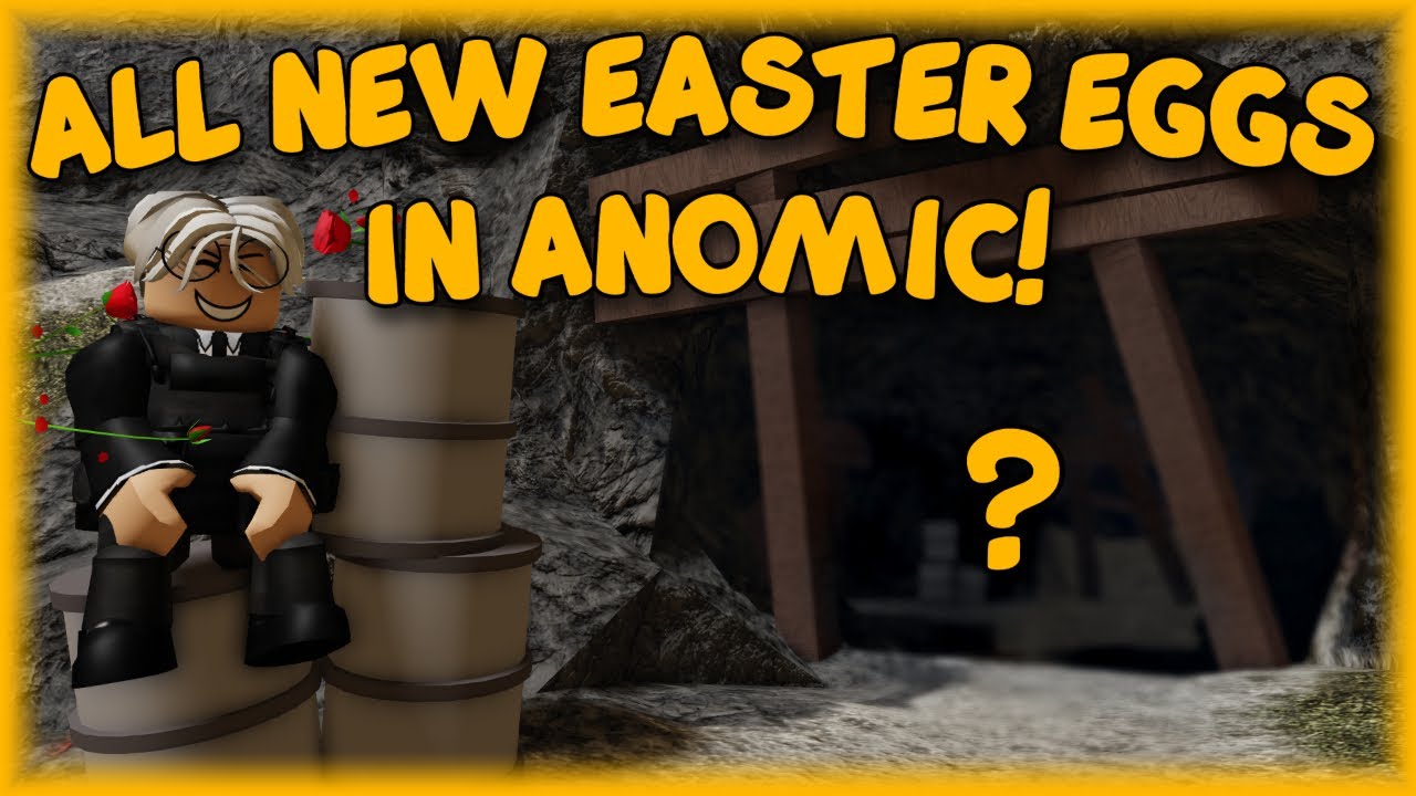 ALL NEW EASTER EGGS IN ANOMIC! | Roblox Anomic