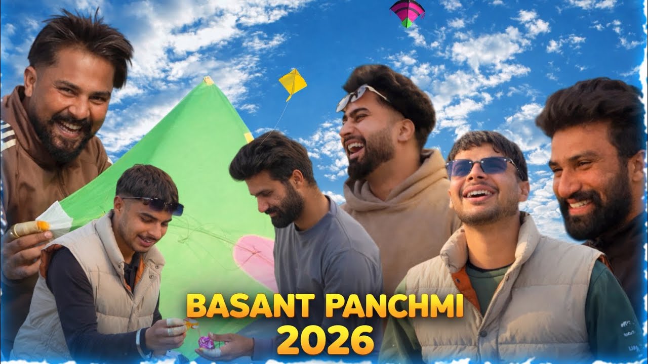 “Expectation vs Reality | Basant Panchami 2026 😂🪁”Description:Socha tha perfect vlog banega… par😂