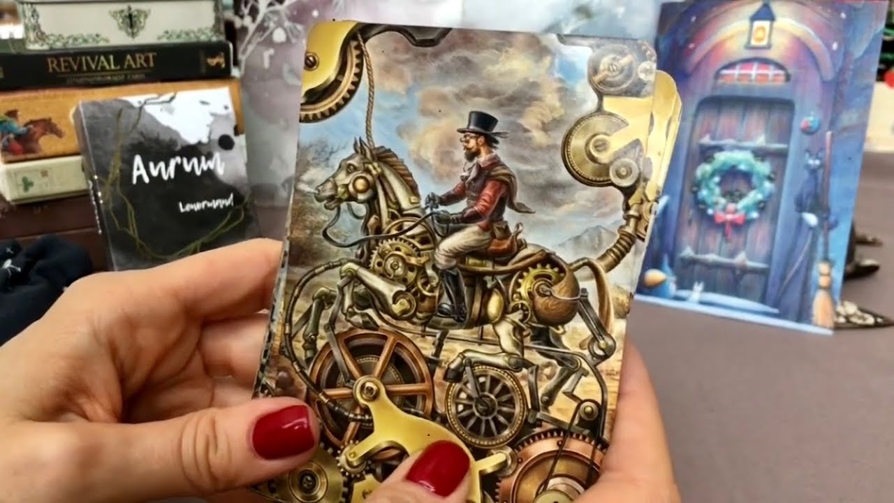 Обзор Колоды «Стимпанк Ленорман/2023