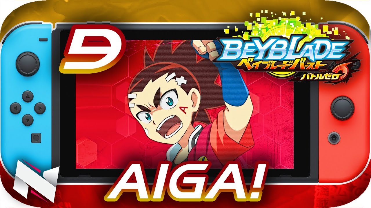 FACING AIGA!! || Beyblade Burst BATTLE ZERO Gameplay Part 9 || Nintendo Switch ベイブレードバースト バトルゼロ