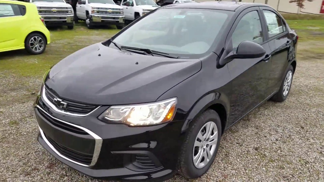 2019 Chevy SONIC Sedan LS - Mosaic Black Metallic -  Full Walk Around Review