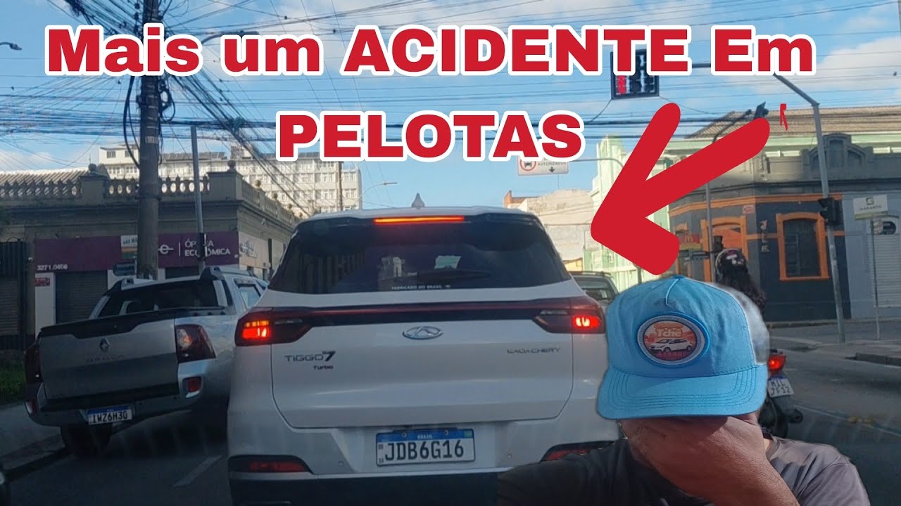PASSEI POR MAIS UM ACIDENTE /🥲 PELOTAS ESTÁ DEMAIS! 🫨
