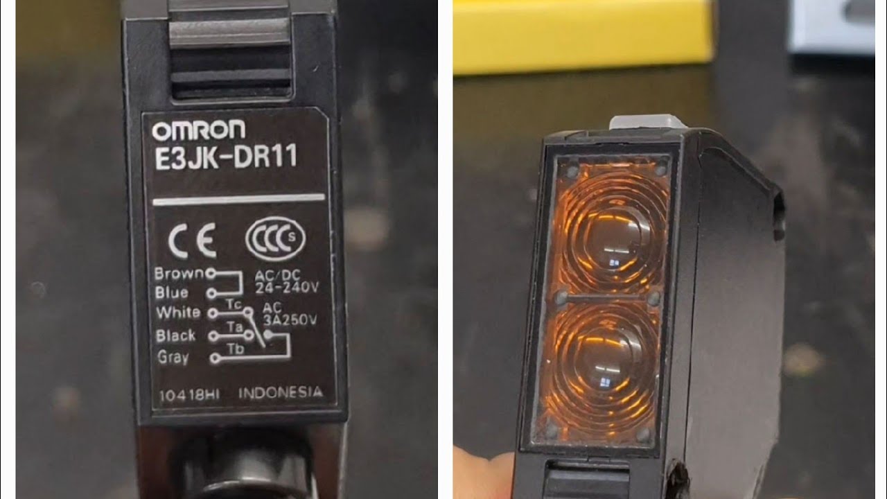 Omron E3JK-DR11 fotoelektrik sensör 