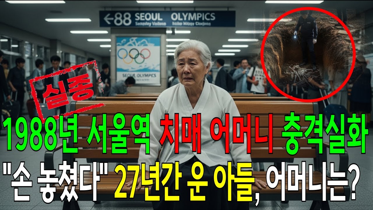 27년간 효자 행세한 아들의 충격적 정체, 대합실 인파 속 사라진 치매 노모의 진실 | 실화 미제사건