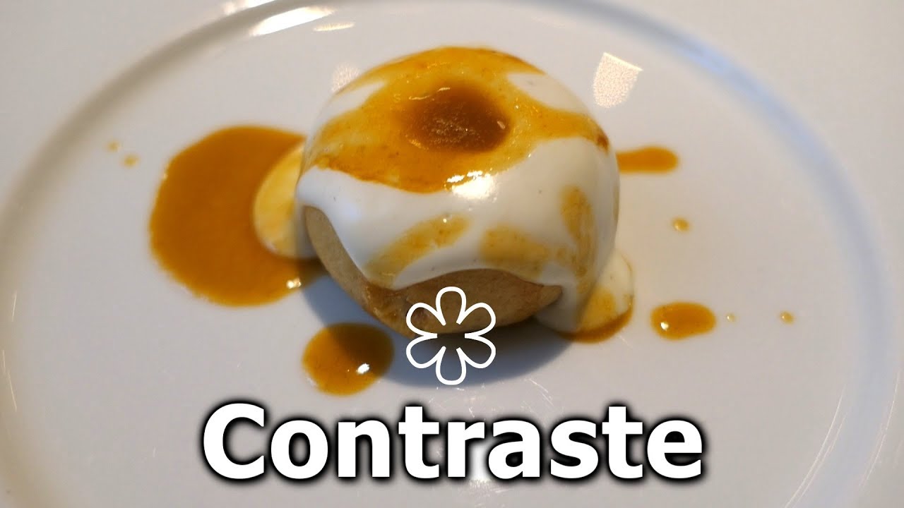 A pranzo al ristorante CONTRASTE, una stella Michelin ⭐