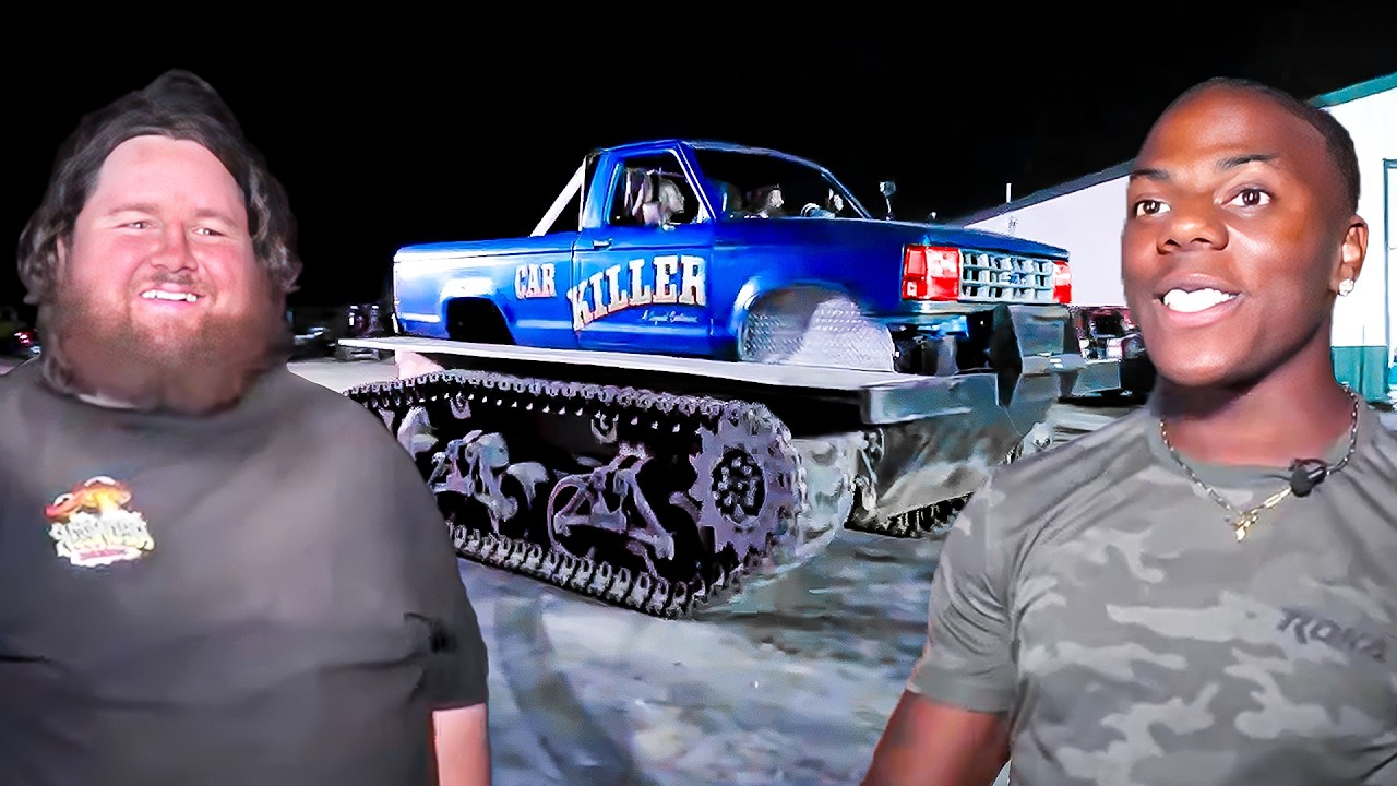 iShowSpeed Goes Crazy In A 2000HP Tank ft. Westen Champlin