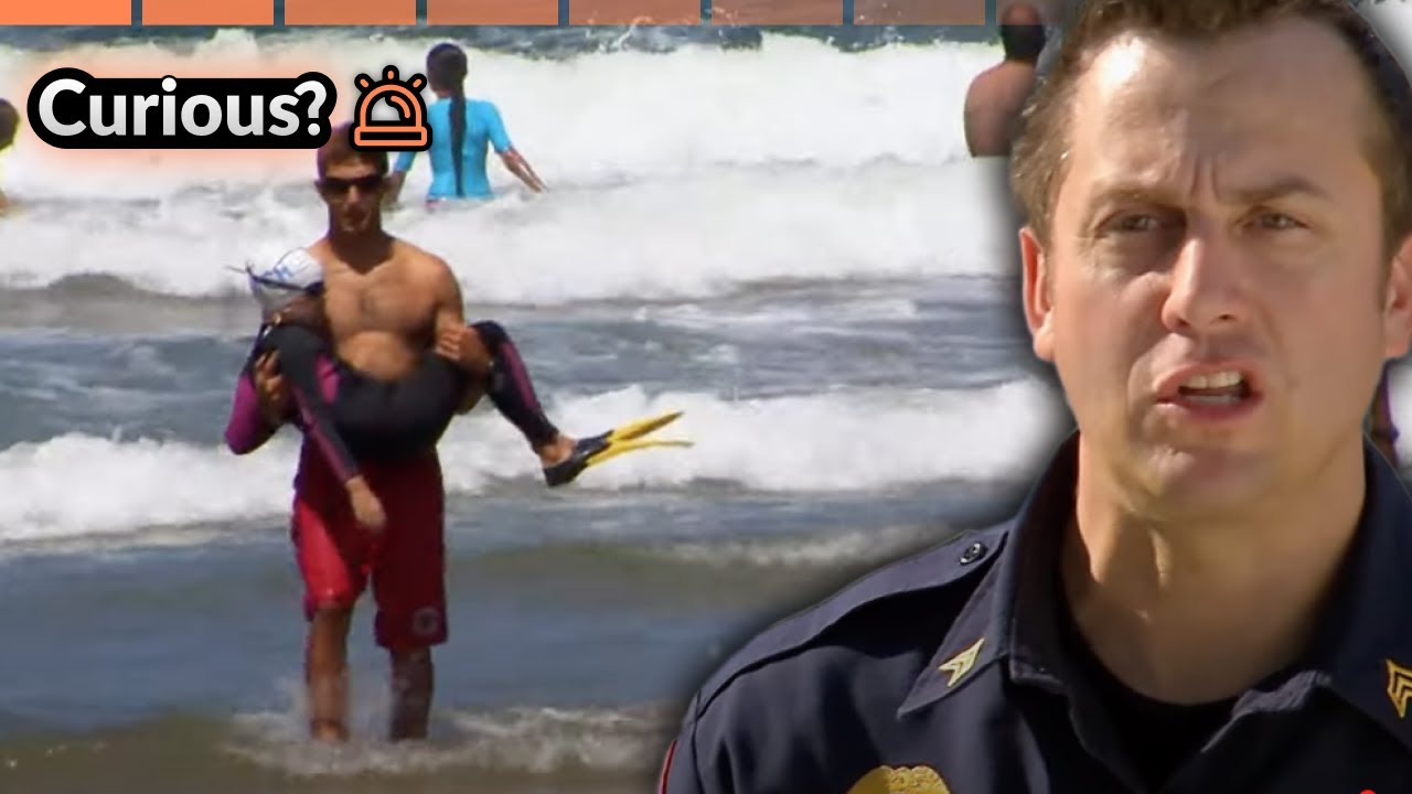 Hypothermic Swimmer Rescue! | Lifeguard