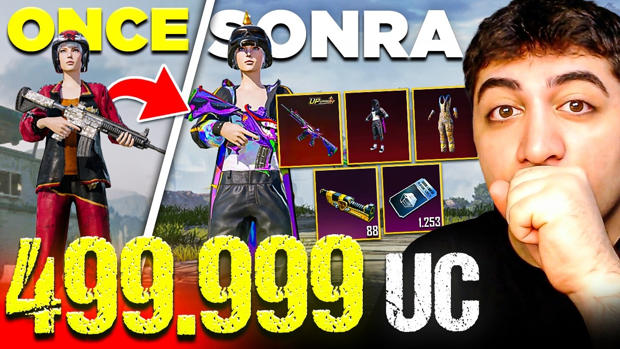 499.999 UC'LİK REKOR FULLEME! | PUBG Mobile