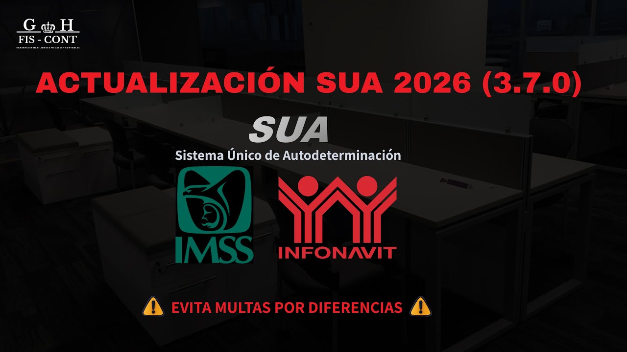 NO actualices tu SUA 3.7.0 sin ver esto (Evita diferencias)
