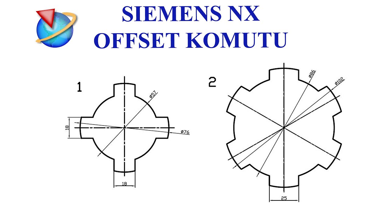 NX DAİRESEL ÇOĞALTMA VE OFFSET 1