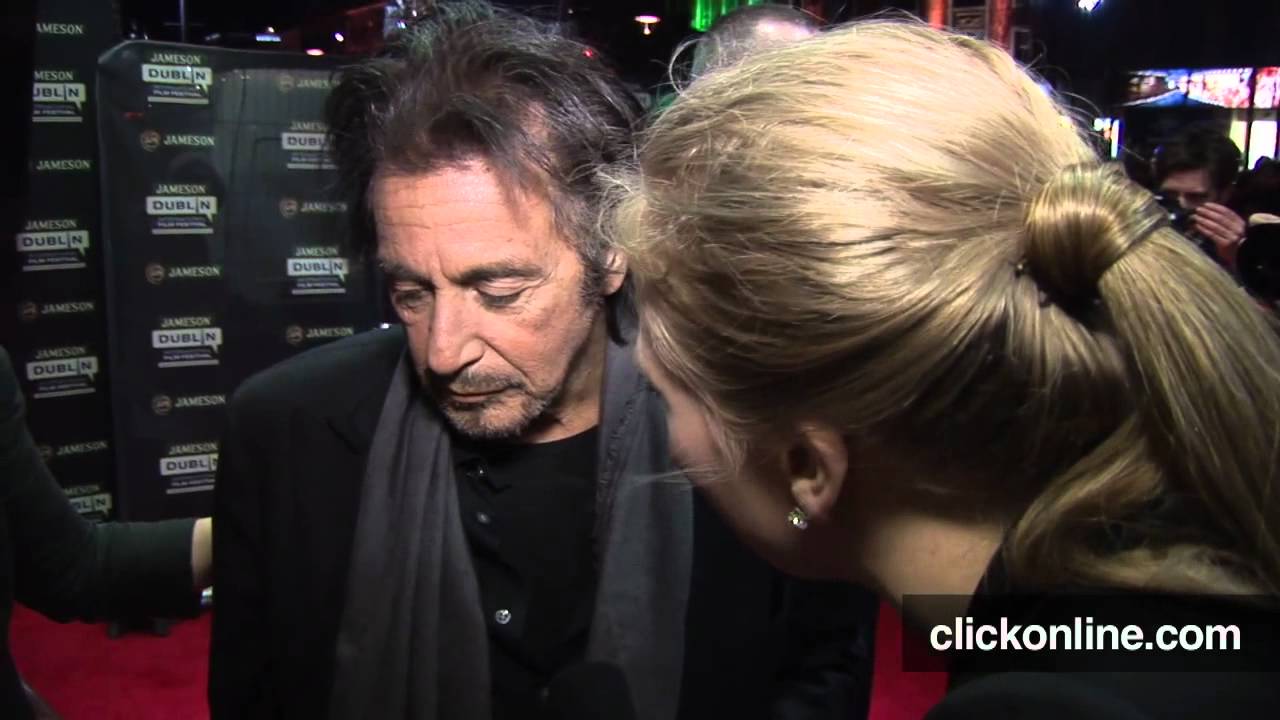 Al Pacino Red Carpet Interview - Wilde Salome, Dublin