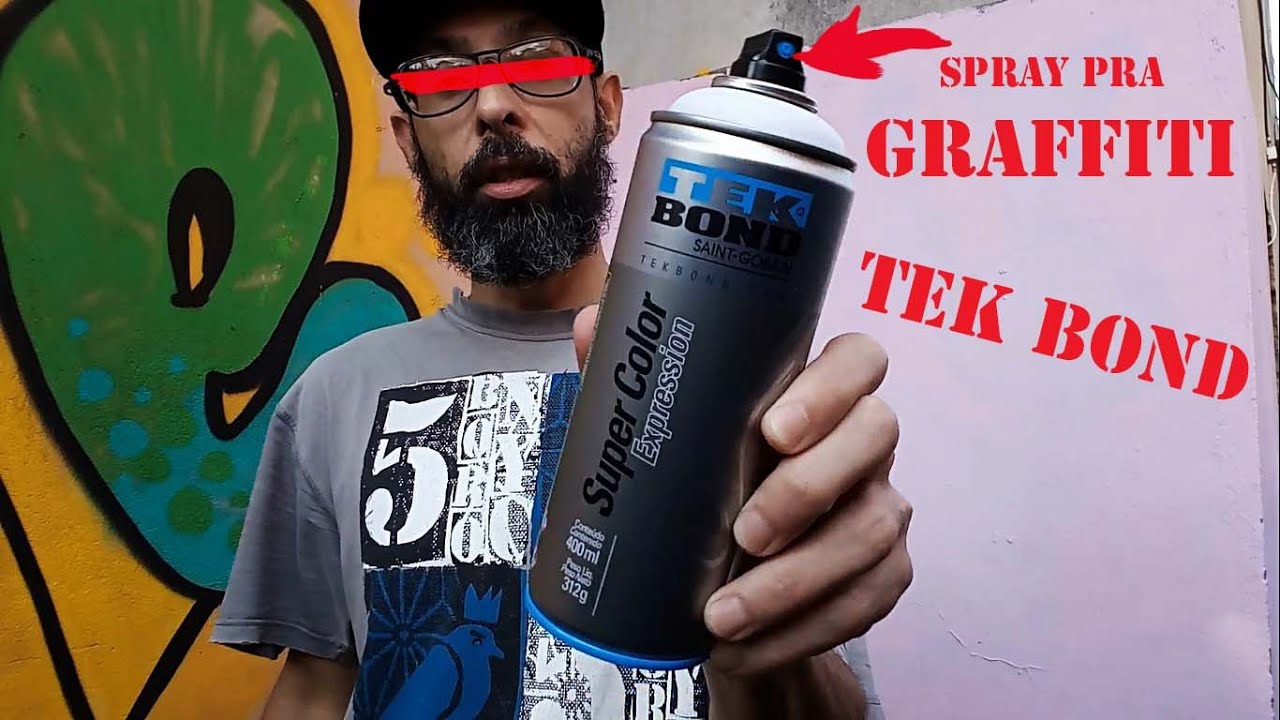 Review do Spray da Tek Bond Super Color Expression