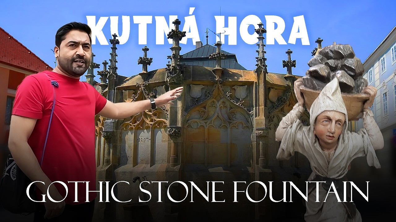 I Visited Kutná Hora's FAMOUS Gothic Fountain and Here's What Happened #travel #trending #vlog