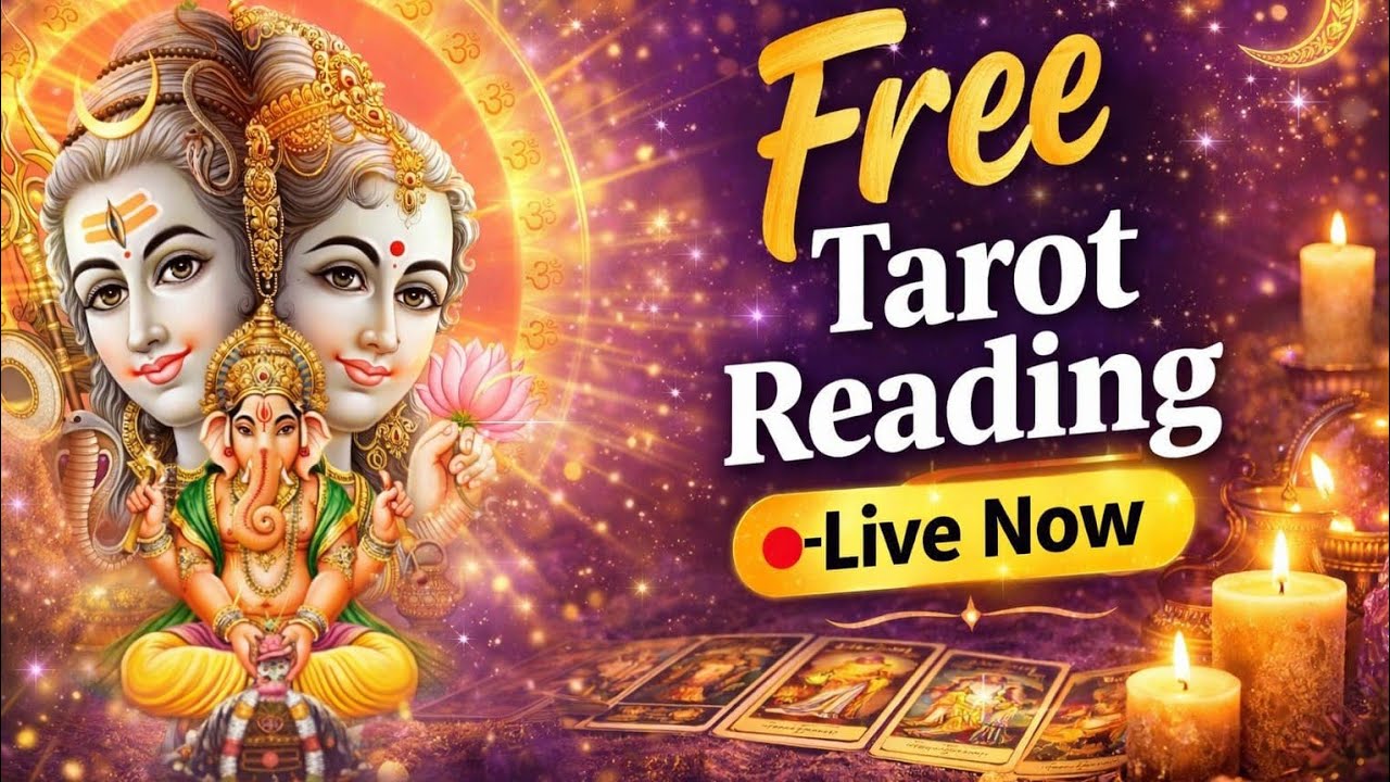 🔔FREE LIVE TAROT READING❤️LIVE ENERGY CHECK 🌟 JAI SHIVSHAKTI 🕉️#freelivetarotreading #livetarotfree