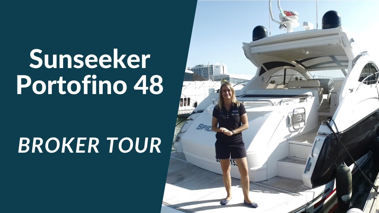 2012 Sunseeker Portofino 48 ‘SPION KOP’ - Full Broker Tour - For Sale With Sunseeker Brokerage