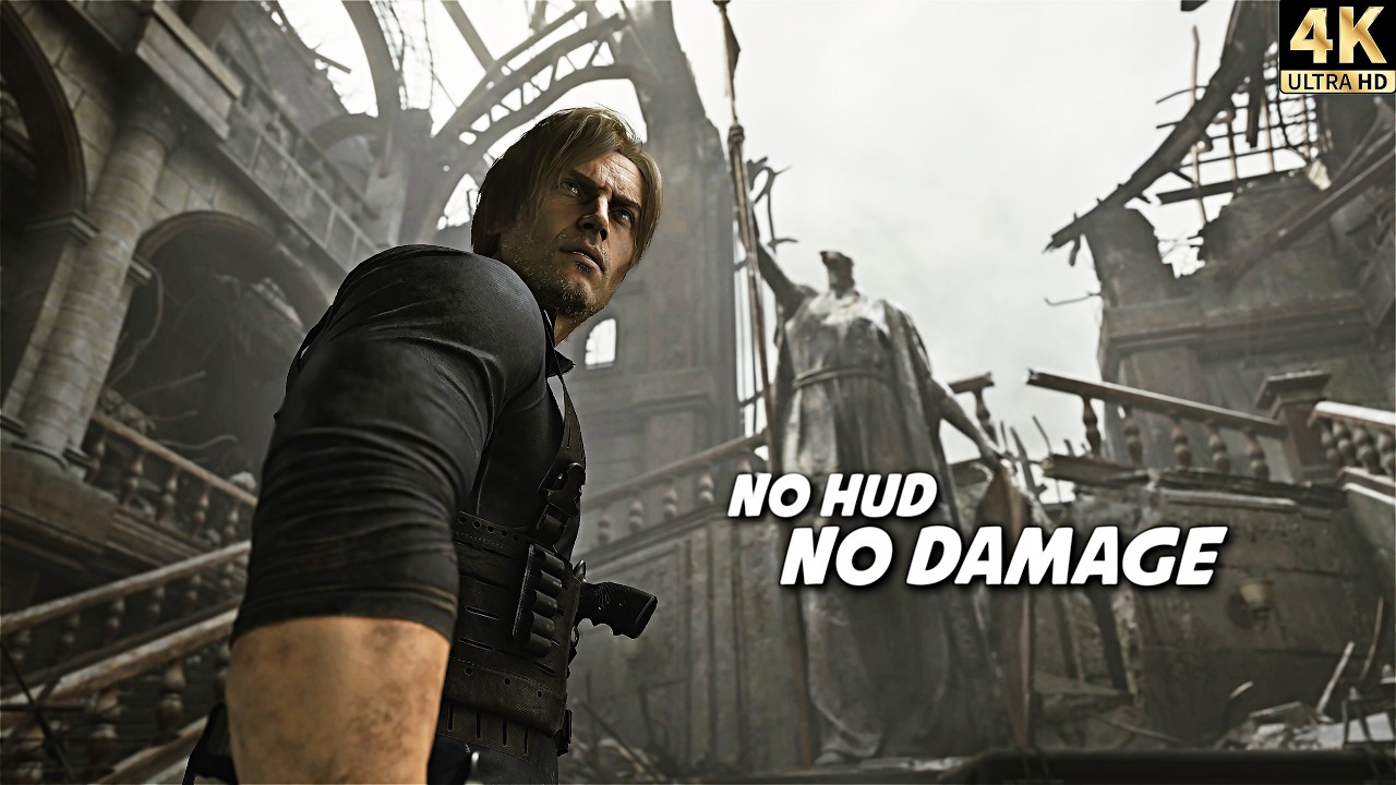 Resident Evil Requiem—Leon Aggressive Gameplay (No HUD / No Damage) - Part 4 (PC) - Good Ending