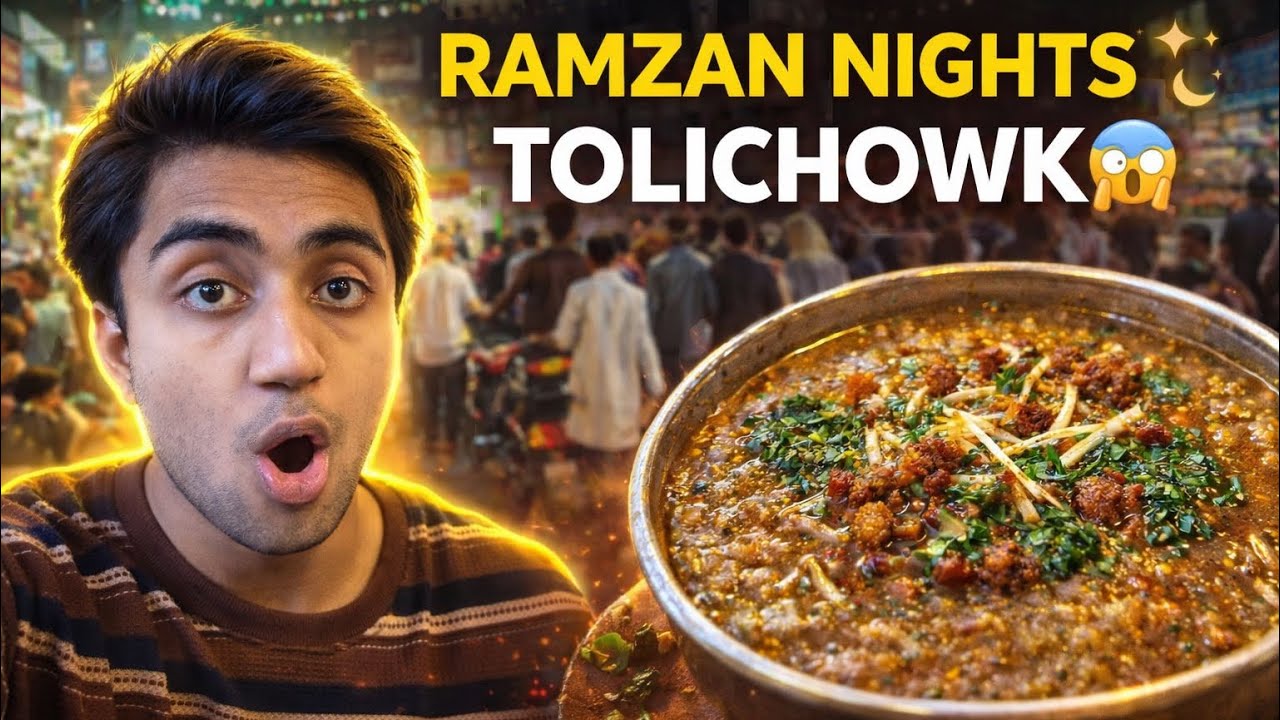 Ramzan in Tolichowki Hyderabad 2026 | Full Night Street Food & Market Vlog🌭