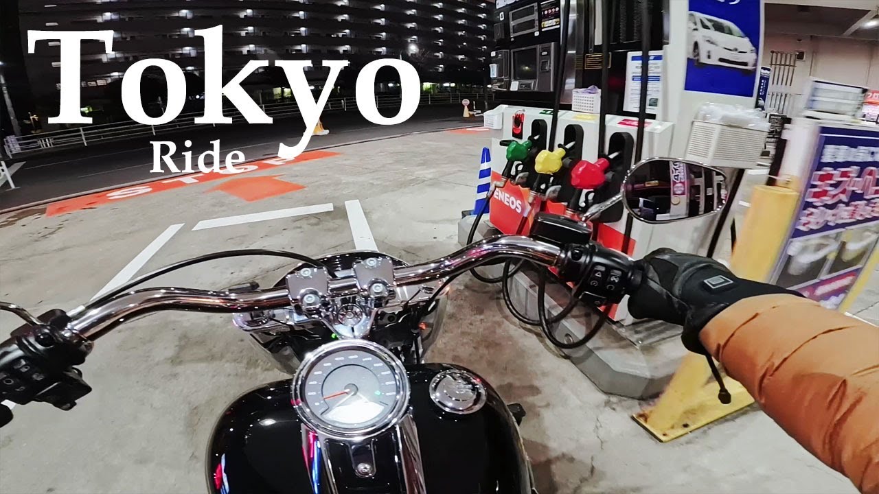 Harley Davidson Fat Boy TOKYO Ride POV