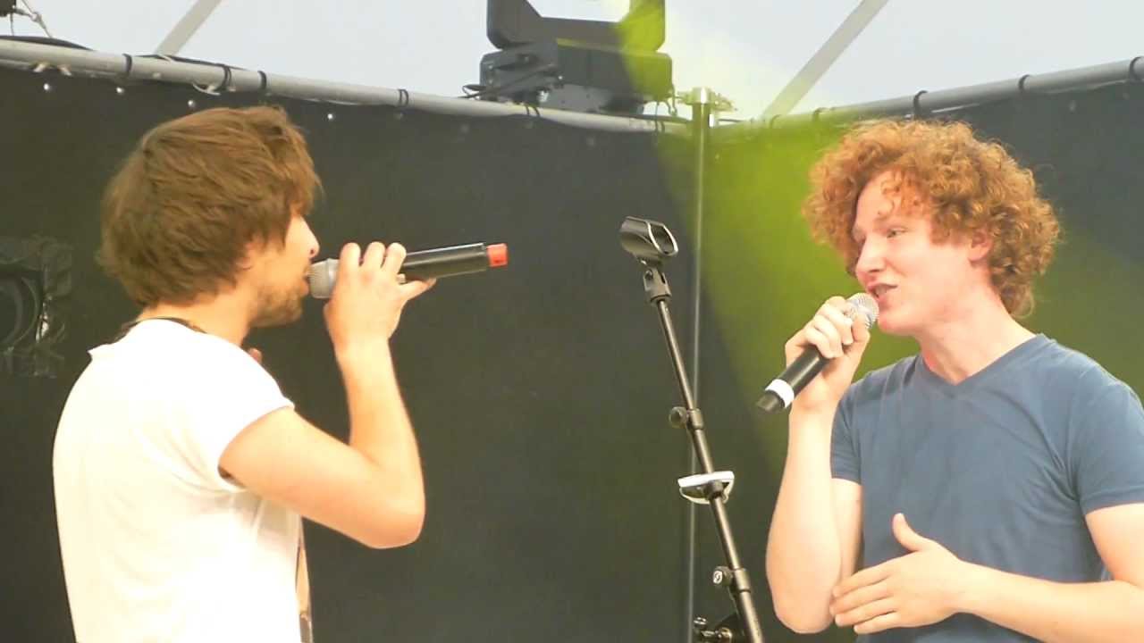 Michael Schulte, Max Giesinger & Band - Feeling Good - Nagold (05.07.2012)