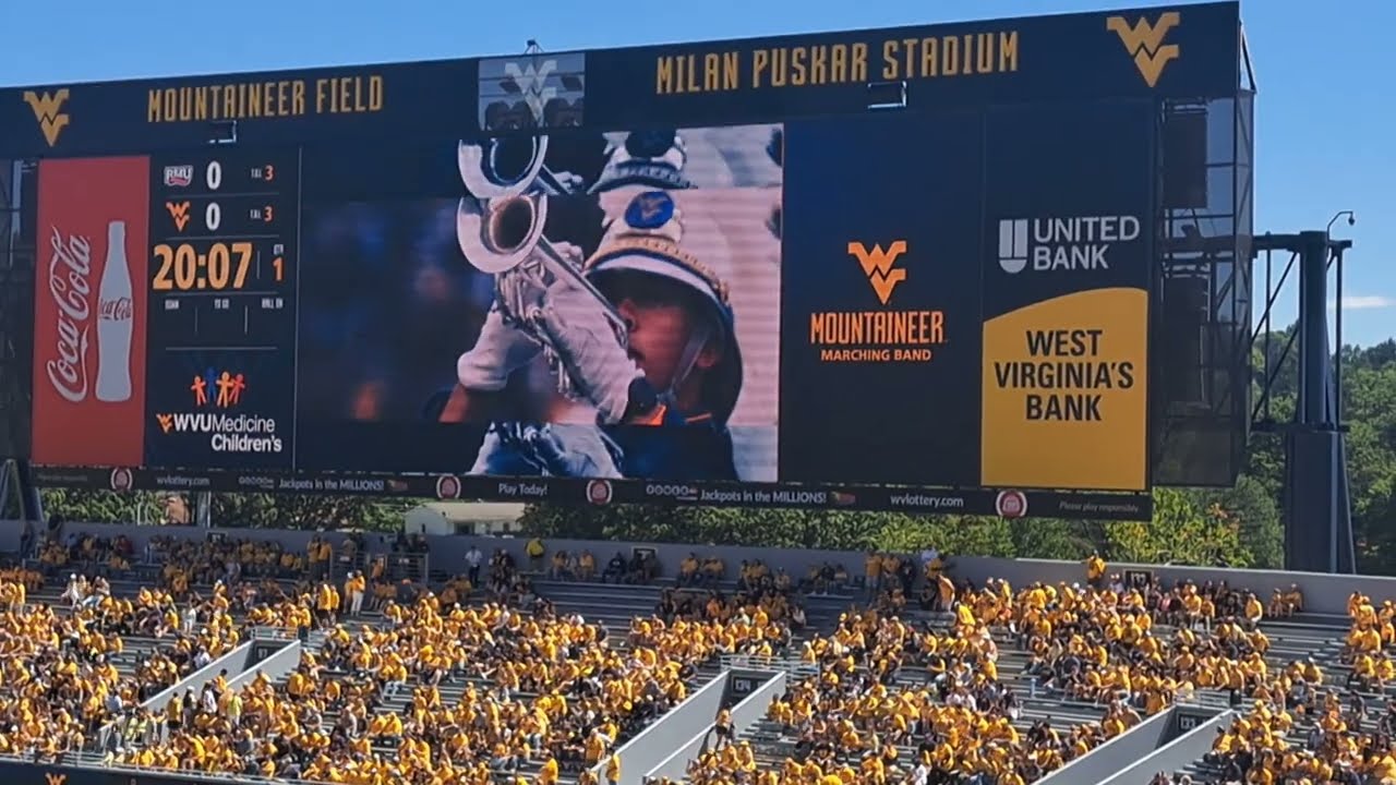 WVU Marching Band 2025 (Pre-Game) August 30, 2025