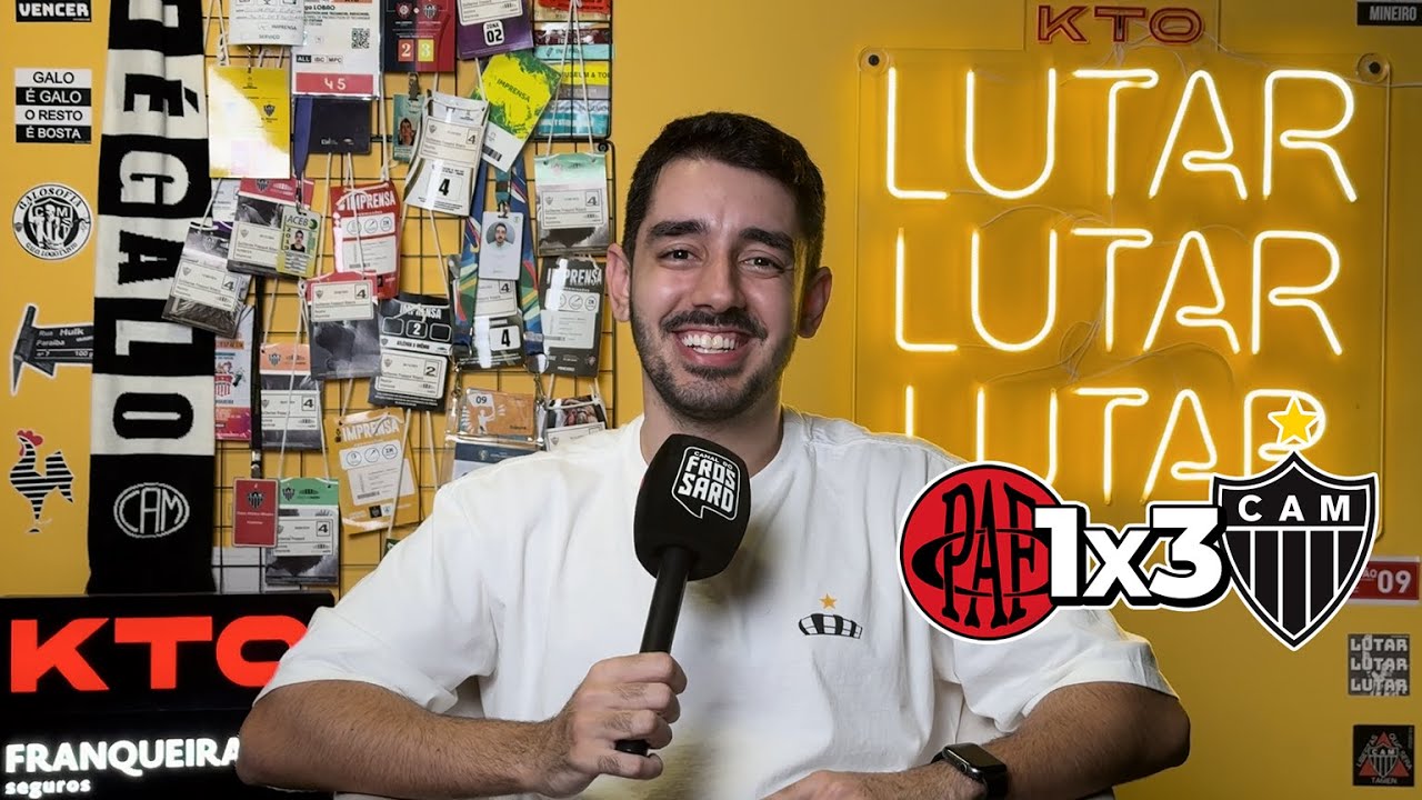 ESQUENTANDO OS MOTORES! |  CABEÇA FRIA | POUSO ALEGRE 1 x 3 ATLÉTICO | CAMPEONATO MINEIRO 2026