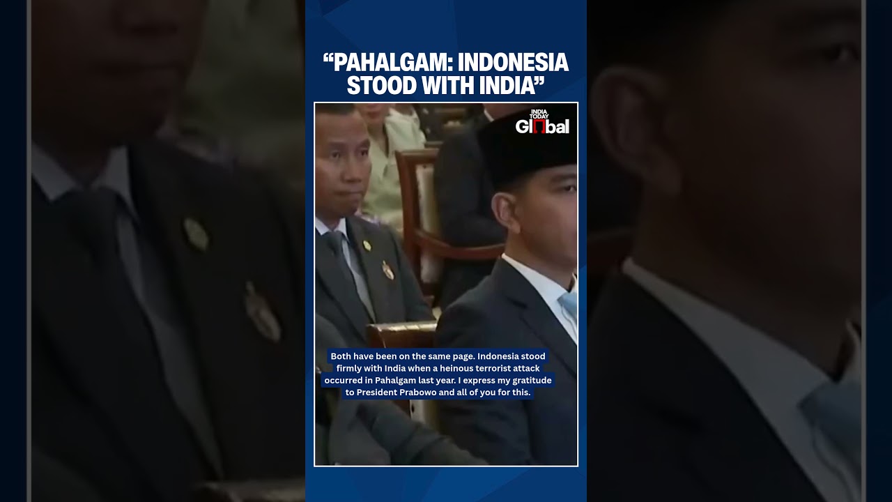 PM Modi Thanks Indonesia for Pahalgam Support, Calls for Stronger Counter-Terror Ties