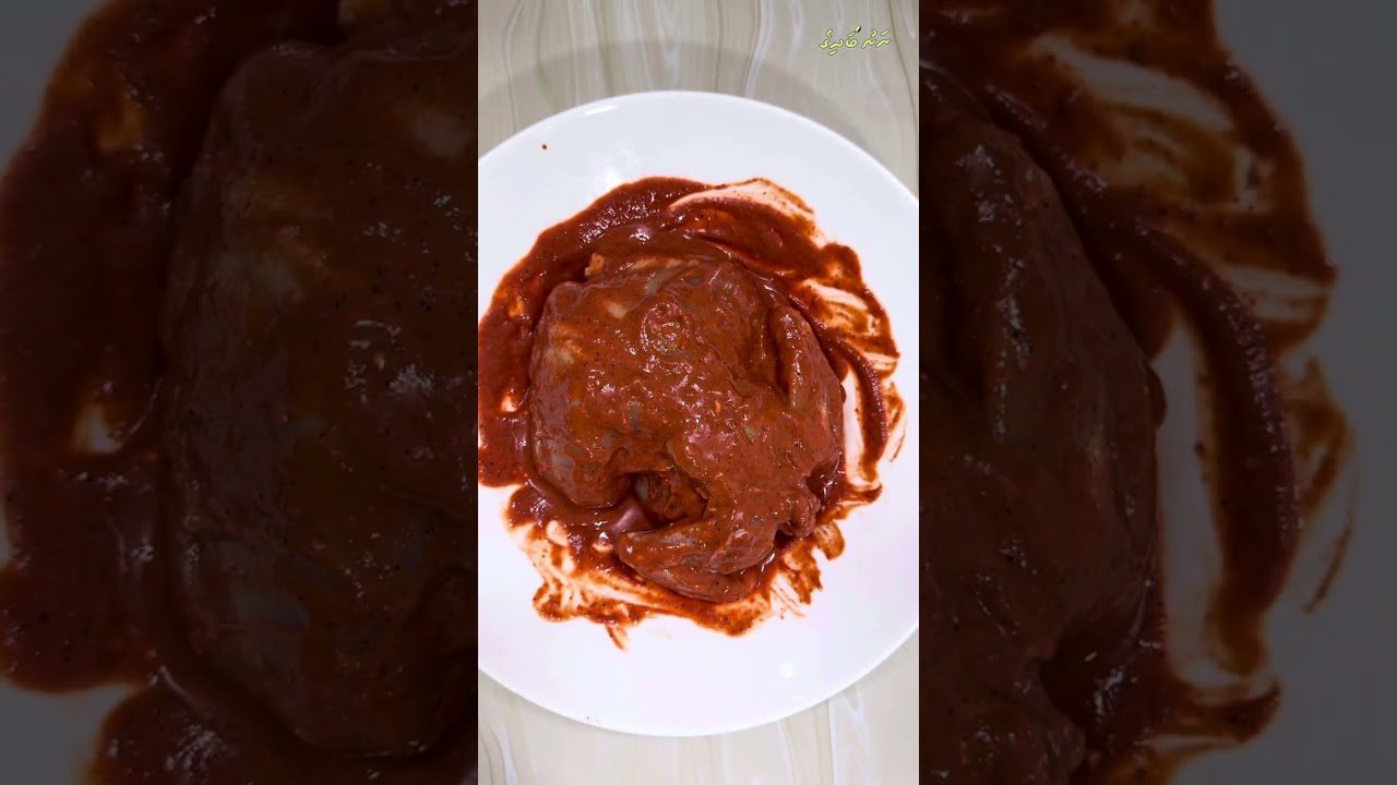 Maldivian Baked Chicken - Rashu Badhige- Maldivian Food.