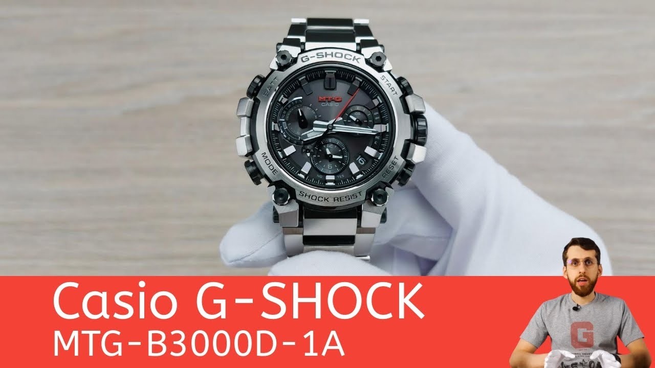 Самый тонкий стальной MTG на сегодняшний день / Обзор Casio G-SHOCK MTG-B3000D-1A