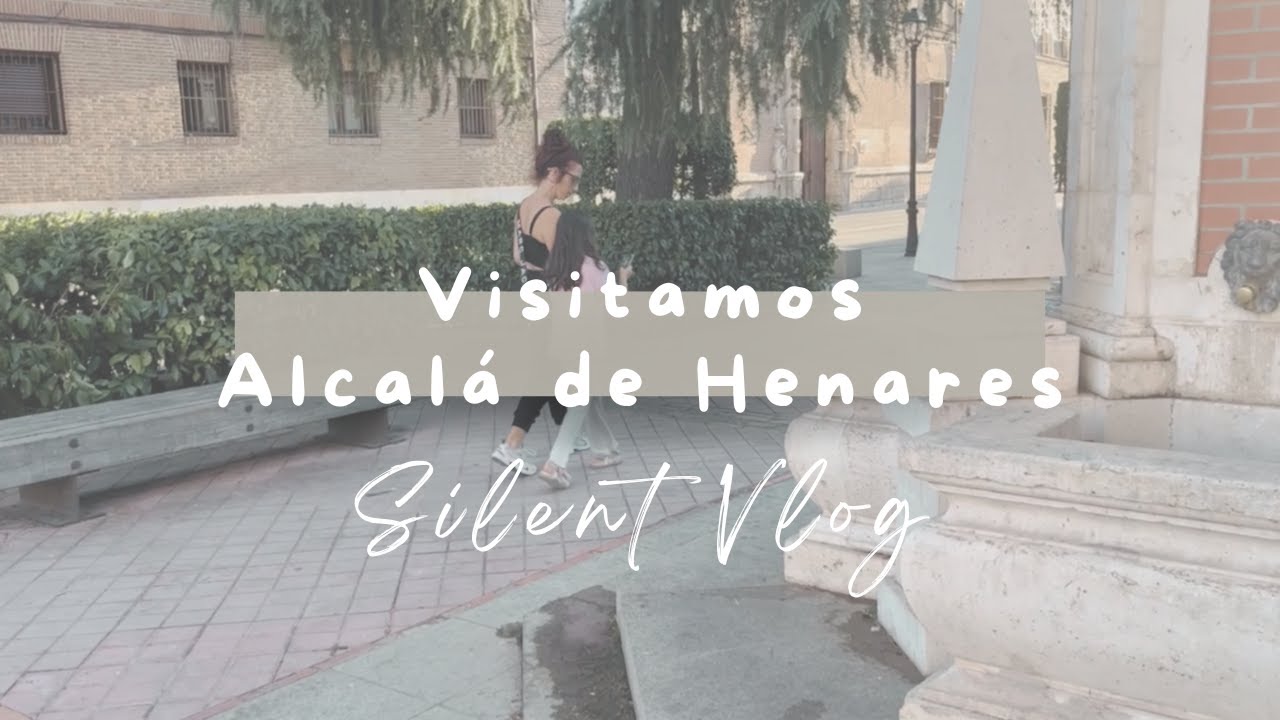 🍃 Acompáñanos mientras visitamos Alcalá de Henares 🌱 #silentvlog #asmrvlog #slowliving #mamadetres