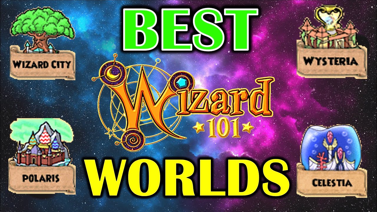 Wizard101 - 8 ЛУЧШИХ МИРОВ!