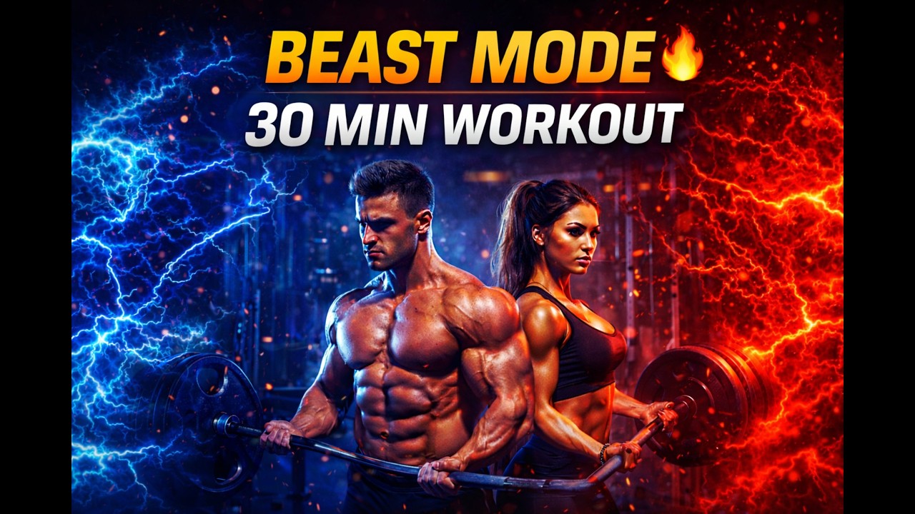 BEAST MODE 🔥 30 MIN WORKOUT EDM | Gym Motivation Music 2026