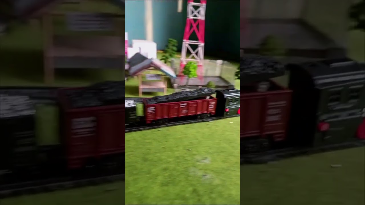 diorama kereta api rail king tema baru #diorama #keretaapiindonesia #miniature