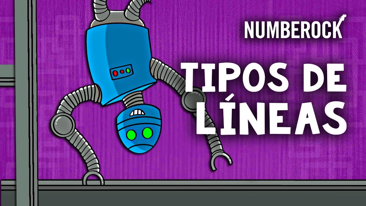 Tipos de Líneas Para Niños | Paralelas y Perpendiculares y Secantes