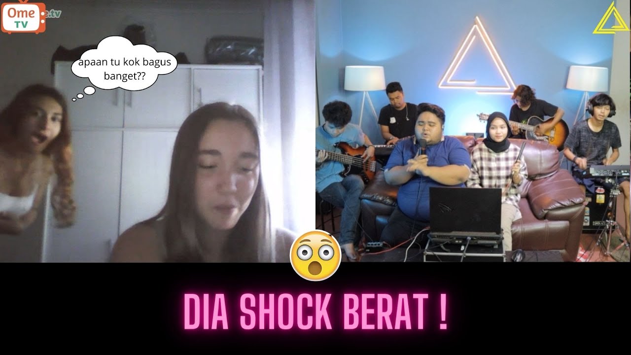 Kalau Udah Duet Beggin bule Sampai Shock | SINGING REACTION OmeTV