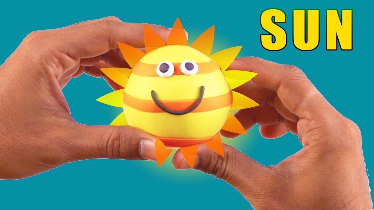 Lets Make Planet Sun in Easy Steps for Kids + More Play Doh Videos