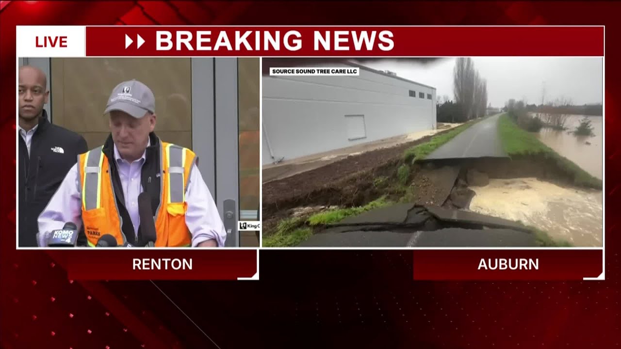 Green River levee fails; evacuations underway