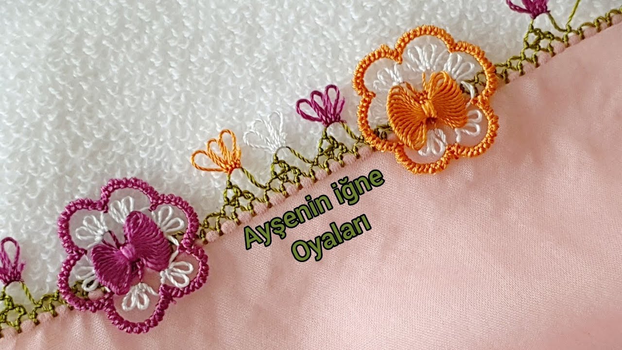 Ağır ve gösterişli tam çeyizlik iğne oyası modeli