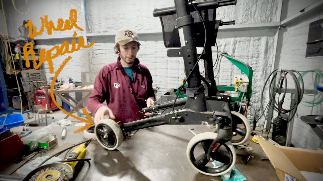 How to Fix / Replace a Wheel Bearing on Common Collapsable Walker